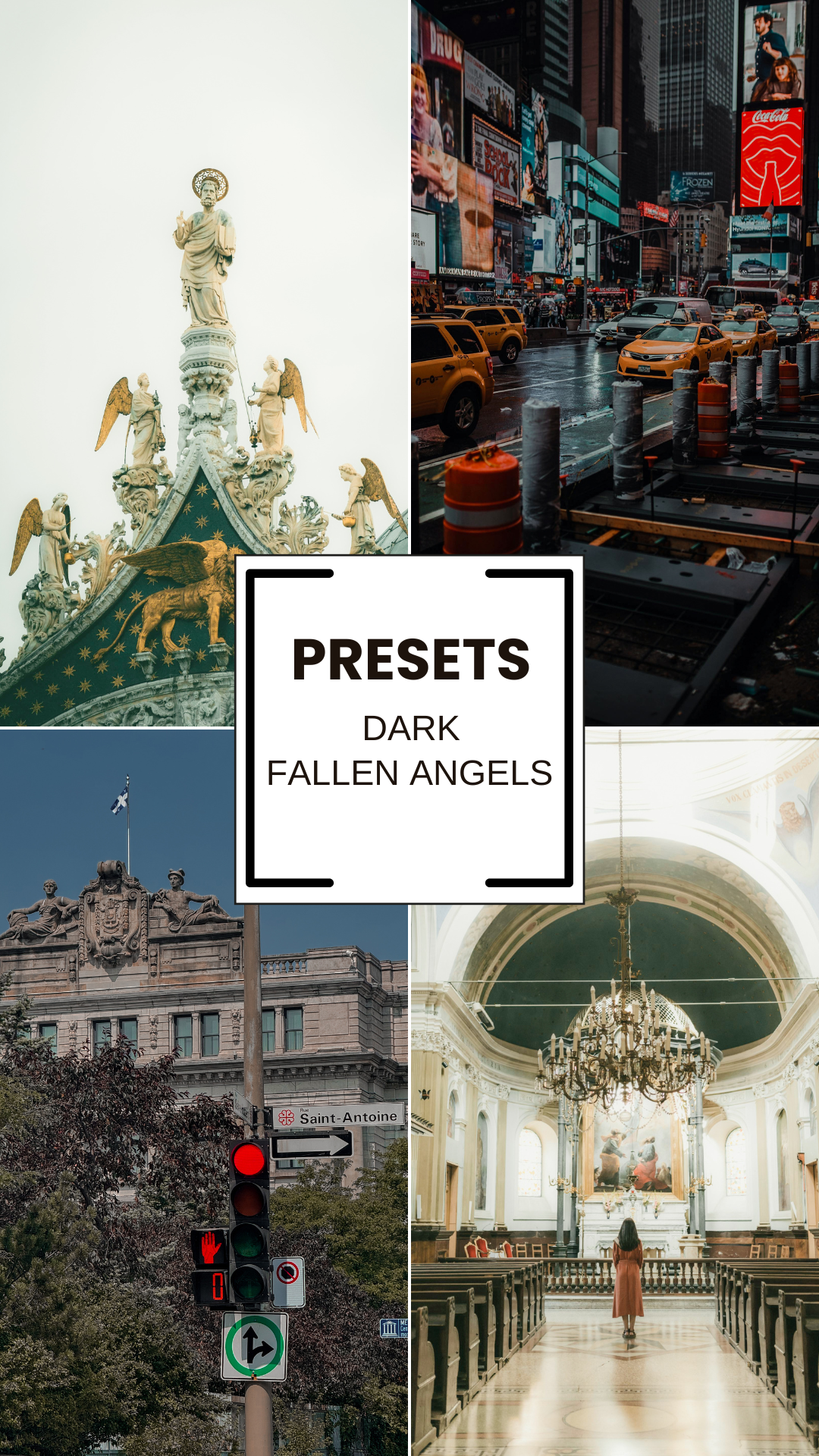 Dark Moody Lightroom Presets β Gothic & Elegant Filters