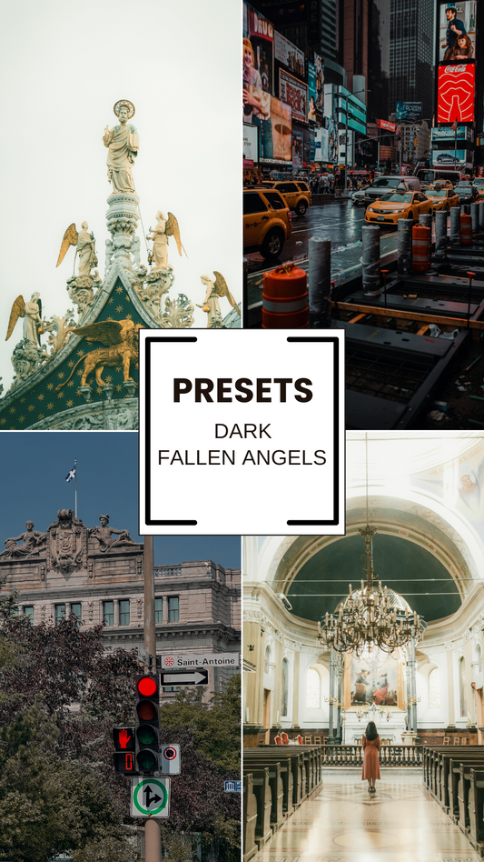 Dark Moody Lightroom Presets – Gothic & Elegant Filters